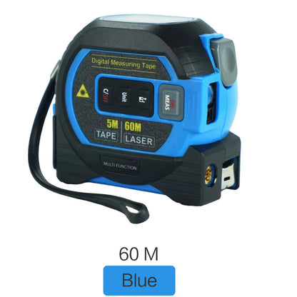 3-in-1 High Precision Laser Tape Measure - 40/60M Infrared Distance Measuring Ruler for Smart Energy Solutions